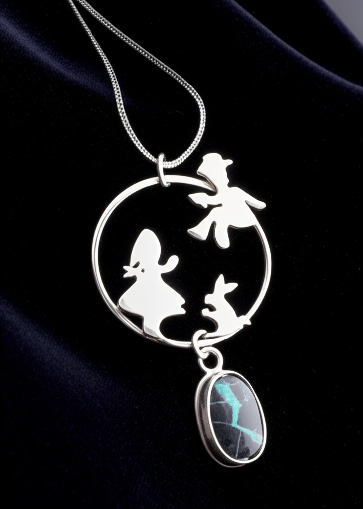 Professional jewelry product photo example