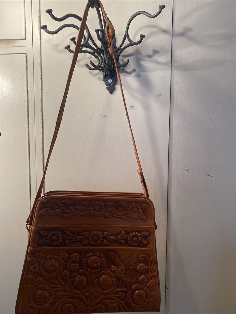 Original leather bag photo